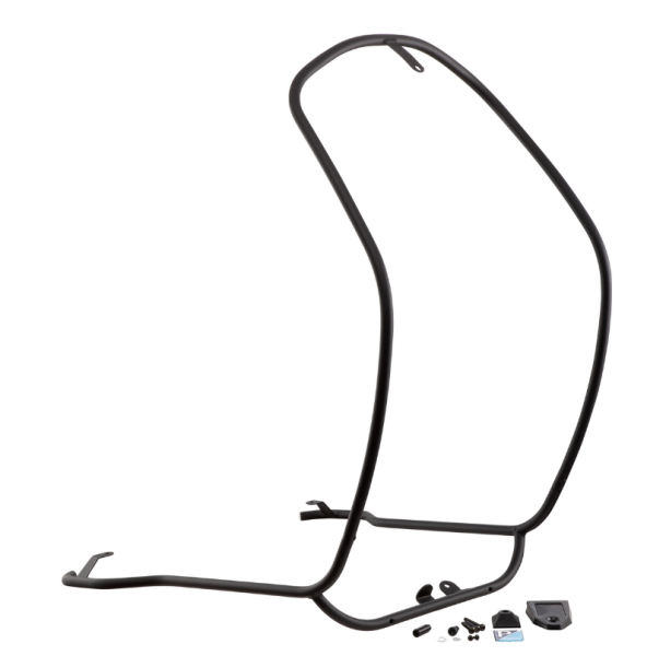 Sturzbügel Beinschild für Vespa Primavera /​Sprint 50-150ccm, schwarz matt