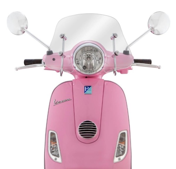 Flyscreen ERMAX Piccolo H 160 mm für Vespa LX 50-150ccm, klar