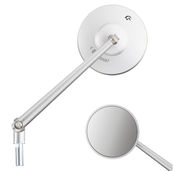 Standard Spiegel links oder rechts für Vespa ​PX 125-200ccm, aluminium matt