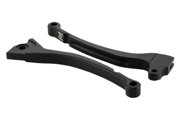 Sporthebel Set Bremse links/rechts für Vespa LX/​LXV/​S/​Primavera/​Sprint 50-150ccm, schwarz matt