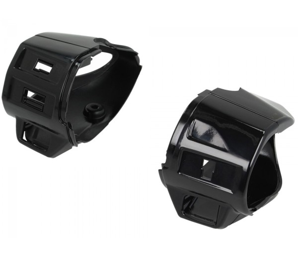 Schaltergehäuse, schwarz glanz für Vespa Primavera / Sprint (50ccm)