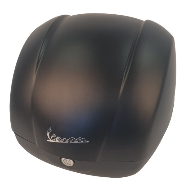 Original Topcase 36L für Vespa GTS 125/310 und GTV 310 - schwarz matt / 99/C