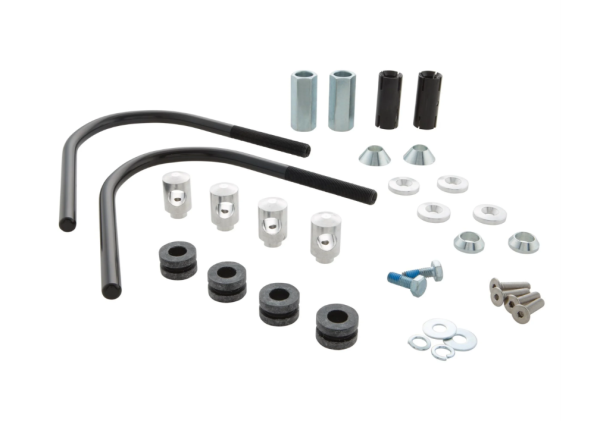 Montagematerial Flyscreen für Vespa GTS/​GTS Super/​GT/​GT L 125-300ccm, schwarz