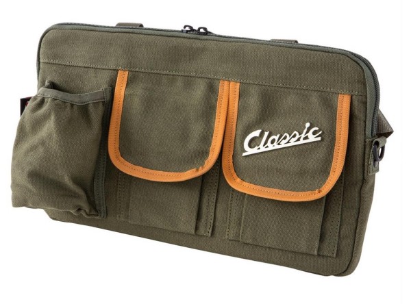 Tasche "Classic" für Gepäckfach/Handschuhfach Vespa - olive, Canvas