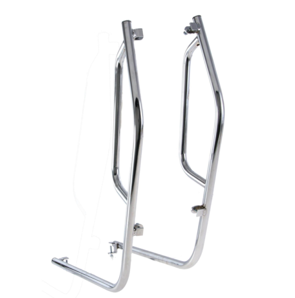 Sturzbügel Beinschild Traveller für Vespa PX 80-200ccm, chrom