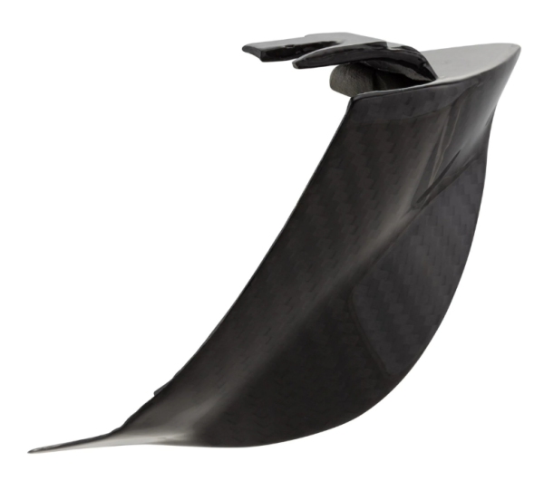 Endstück Unterboden links für Vespa Primavera/​Sprint 50-150ccm 2T/​4T AC, Carbon