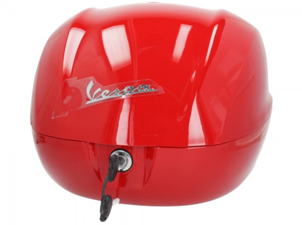 Original Topcase 32 l. für Vespa Primavera / Sprint / GTS - rot dragon / passione / 894