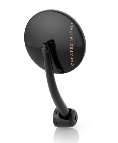 Lenkerendenspiegel RIZOMA "SPIRIT RS" für Vespa ​GTS/​GTS Super/​GTV/​GT, Schriftzug bronze