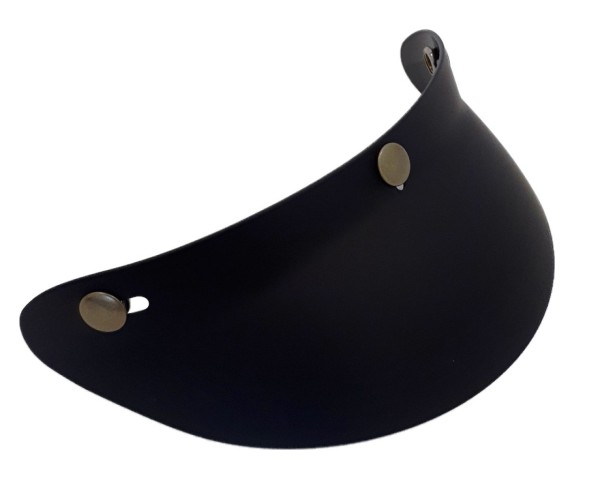 Helmo Milano Schirm für Audace Helm, schwarz matt