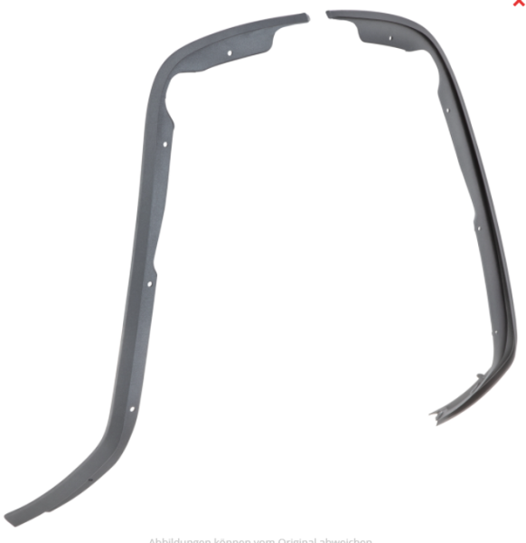 Monoschlitzrohr Beinschild grau matt für Vespa Primavera/​Sprint 50-150ccm