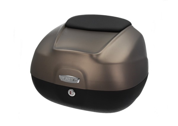 Top Case 37L mit Rückenlehne für Piaggio Medley 125/150 (21-24) - bronze matt metallic
