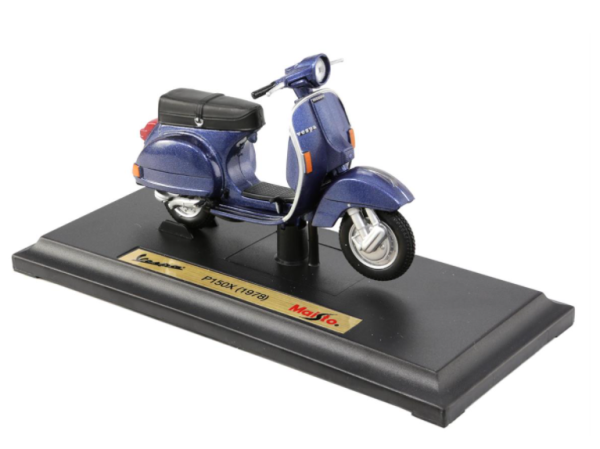 Modell Vespa P150X (1978), blau