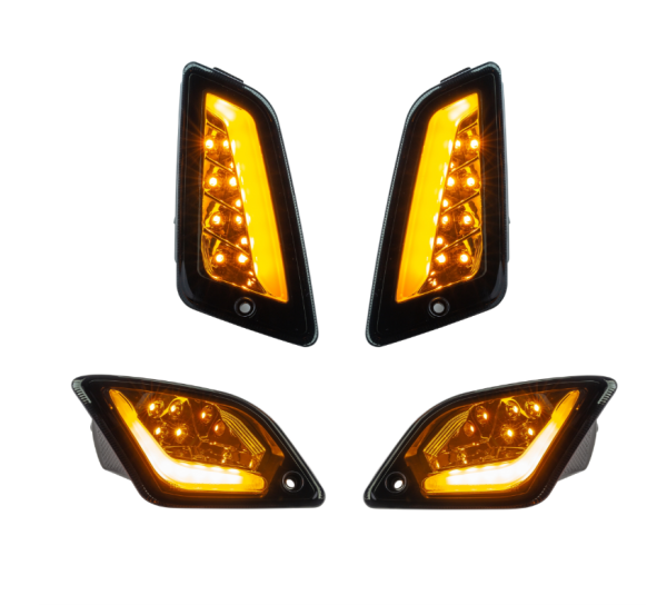Blinker Kit vorne & hinten für Vespa GTS/​GTS Super/​GTV 125-300ccm, getönt