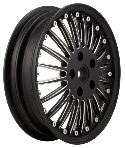 Felge Sport Classic vorne/hinten für Vespa GTS/​GTS Super/​GTV/​GT/​946 125-300ccm, schwarz matt