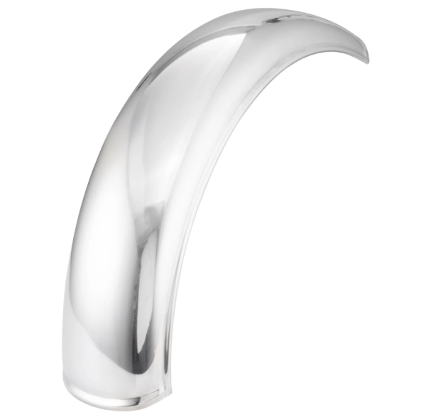 Kotflügel Garelli ohne Halter universell, für Vespa PX 80-200ccm, Edelstahl poliert