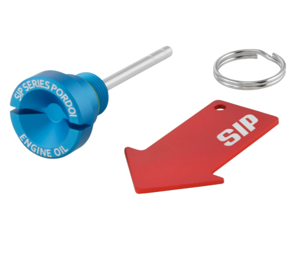 Öleinfüllschraube Motoröl für Vespa GTS Super 125ccm 4T LC Euro 3 (09-16), blau matt