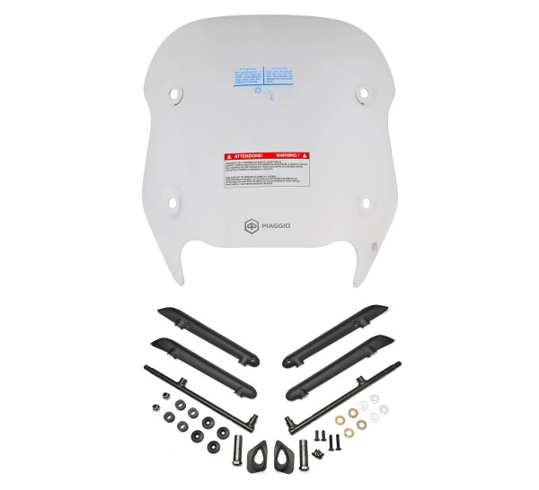 Flyscreen klar für Beverly HPE Original Piaggio