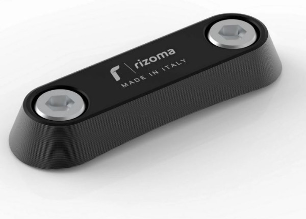 Abdeckung Gewinde RIZOMA Haltebügel Sozius für Vespa GTS/​GTS Super/​GTV/Primavera, schwarz