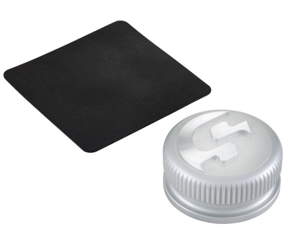 Tankdeckel für Vespa, silber matt