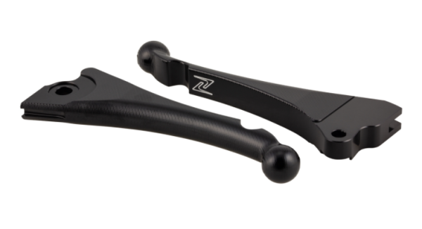 Sporthebel Set Bremse "Shorty 3D" links/rechts für Vespa LX/​LXV/​S/​Primavera/​Sprint, schwarz