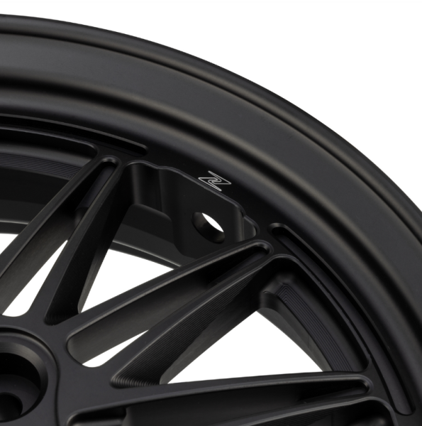 Felge Comb 2 vorne/hinten 12" für Vespa GTS/​GTS Super/​GTV/GT/946 125-300ccm, schwarz matt