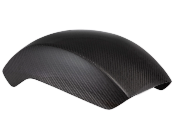 Kotflügel EVO II für Vespa PX 80-200ccm, klein, Carbon, klar