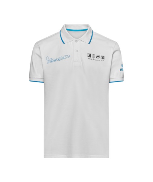 Vespa Polo Shirt Holy white DEC-Kollektion