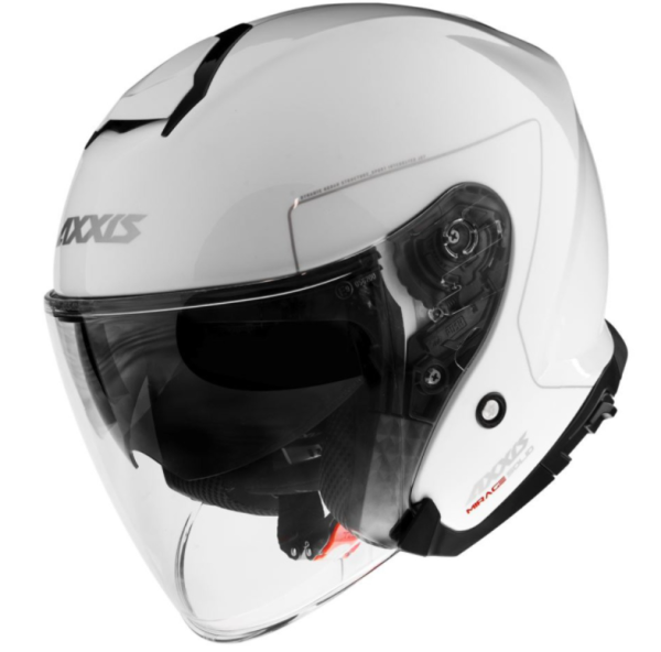 Axxis Jethelm, Mirage SV Solid, weiß glänzend