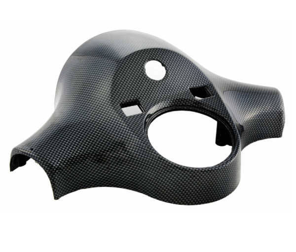 Lenkkopfabdeckung für Vespa PX 80-200ccm, carbon-look