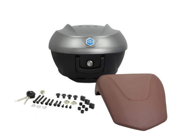 Topcase 36L für Beverly Original Piaggio - GRIGIO DUST 785/A