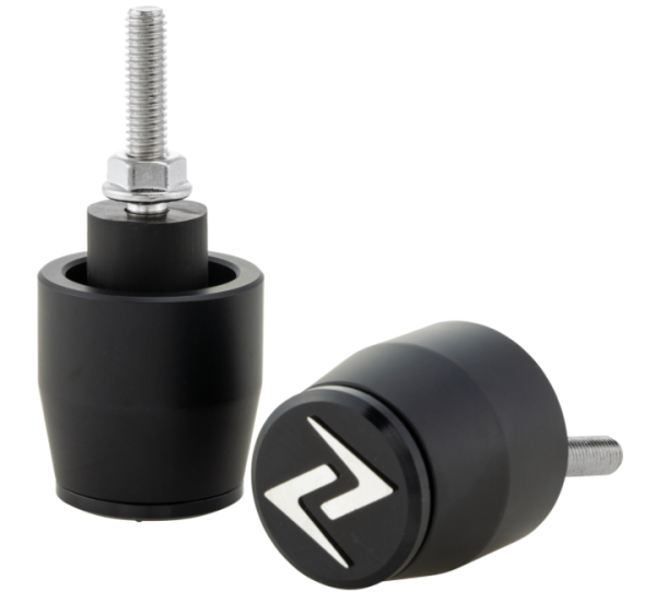 Lenkerendengewichte links/rechts für Vespa Primavera/​Sprint/​ET/​LX/​LXV/​S, schwarz matt