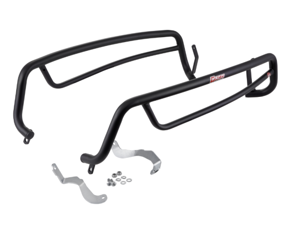 Sturzbügel Seitenhaube hinten für Vespa GTS 300ccm HPE ('19-), schwarz matt