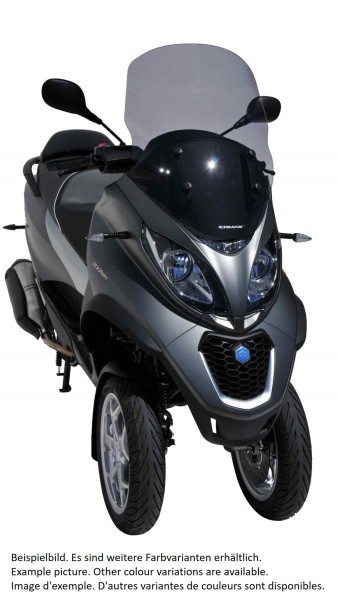 Windschild ERMAX Touring für Piaggio MP3 400 HPE (-22), klar