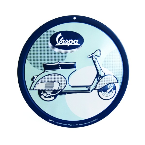 Vespa Metallschild