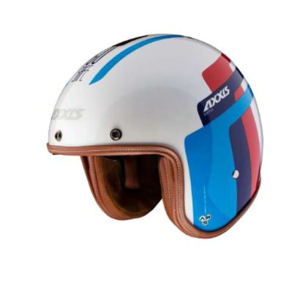 Axxis Jethelm, Hornet SV Oldstyle, blau glänzend