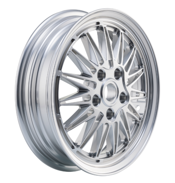 Felge Comb 3 vorne/hinten 12" für Vespa GTS/​GTS Super/​GTV/GT/946 125-300ccm, silber