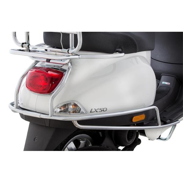 Sturzbügel hinten chrom für Vespa ET2/​ET4/​LX/​LXV/​S 50-150ccm Cuppini