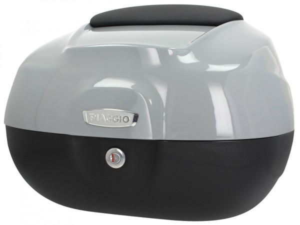 Top Case 37L mit Rückenlehne für Piaggio Medley 125/150 (20-24) - grigio mouse 715/C