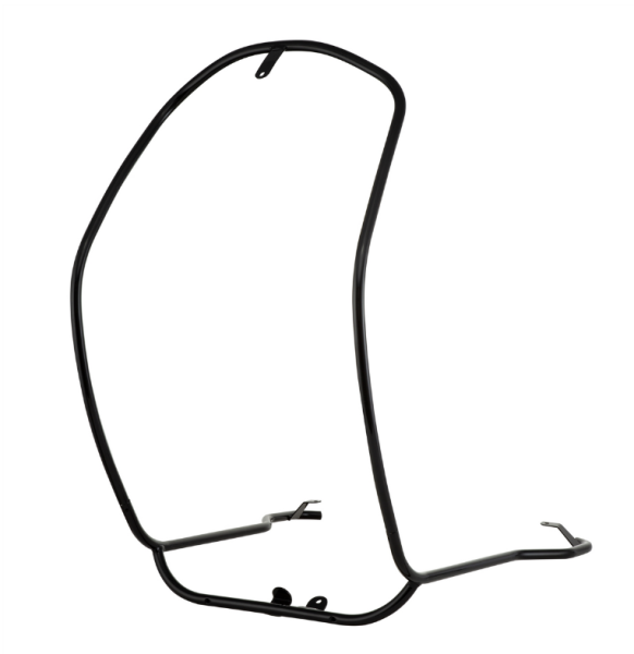 Sturzbügel Beinschild für Vespa Primavera /​Sprint 50-150ccm, schwarz glänzend