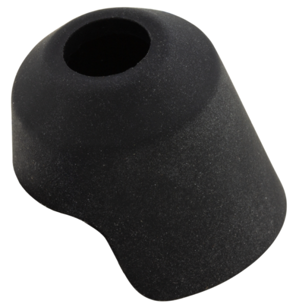 Gummi Spiegel, rechts für Vespa Primavera/​Sprint 50-150ccm 2T/​4T AC, schwarz