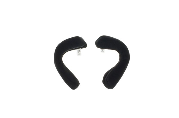 Helmo Milano Wangenpolster für Audace, schwarz