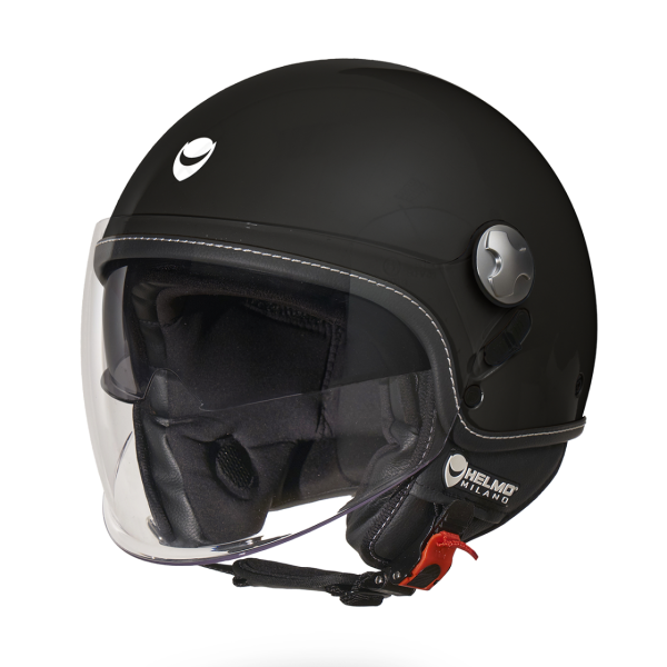 Helmo Milano Demi Jet, Eos, schwarz matt
