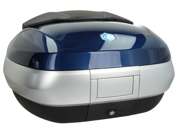 Top Case 50 l, blau (XD2_blue planet 233/A) für Piaggio MP3 400 / 500 HPE 2020-2021