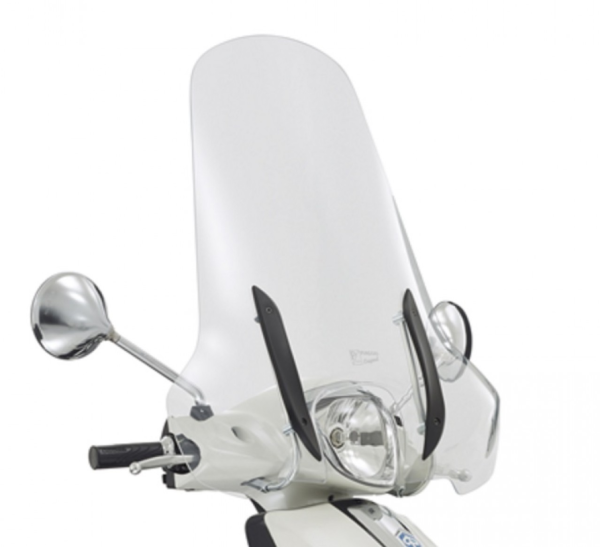 Windschutzscheibe komplett für Liberty Original Piaggio